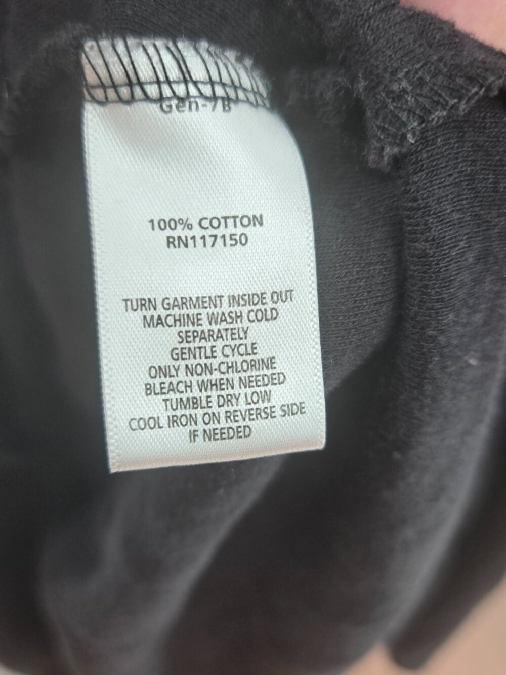 Quacker Factory Black Beaded Christmas Trees 100% Cotton 3/4th Sleeved Top 1x - Picture 6 of 11